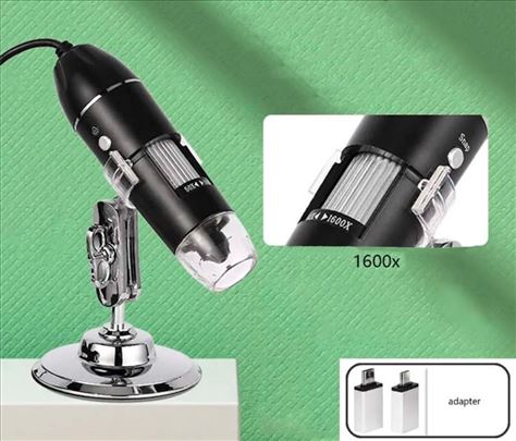 Mikroskop (USB, mikro USB, Type - C) 1600x