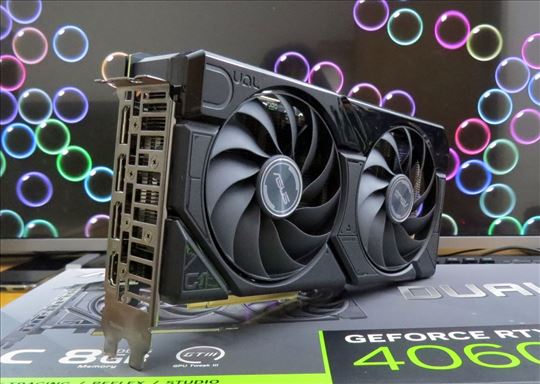 Nova ASUS Dual RTX 4060Ti EVO OC 8GB GDDR6