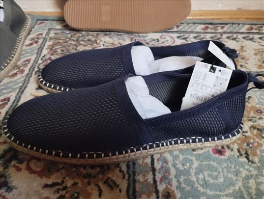 Novo ZARA muske elegantne patike espadrile br. 46