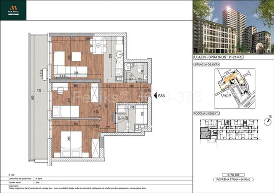 Novogradnja New Minel bez provizije za kupce