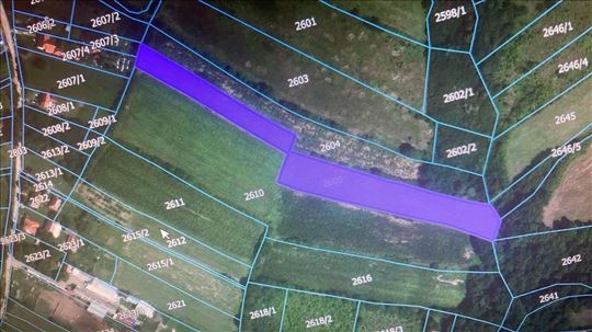 Poljoprivredno zemljište – Parcani, opština Sopot