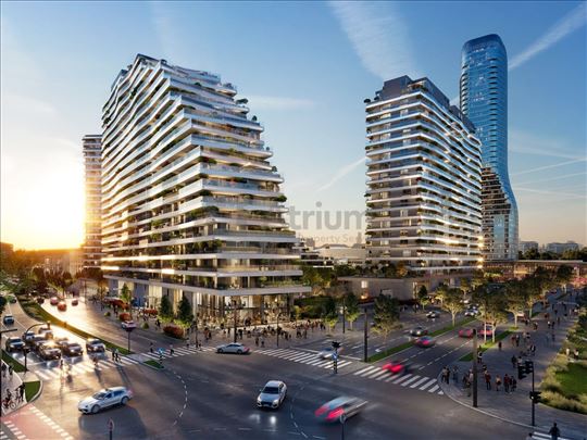 Prostrana garsonjera u zgradi BW Bella