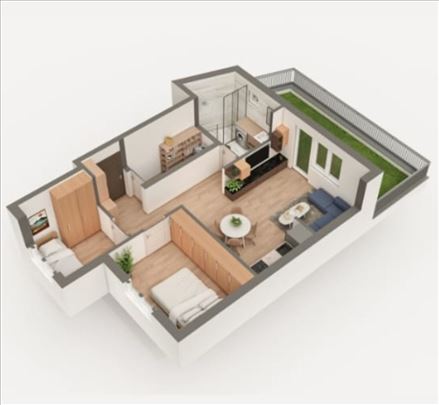 Stan plus dvorisna terasa, Kvalitet, Retko