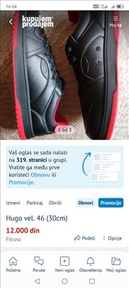 Timberland vel. 46 (30cm)