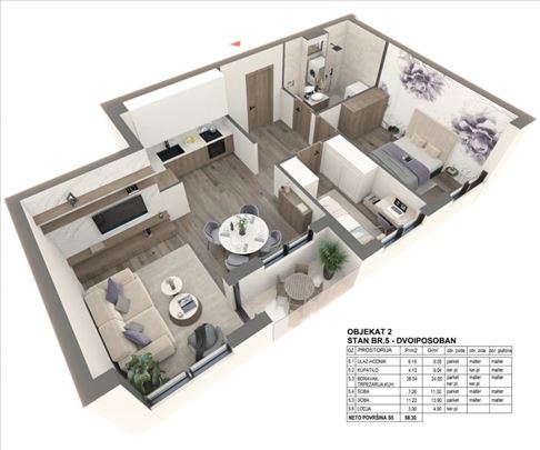 2.5 Cara Dušana Zemun ID#1037