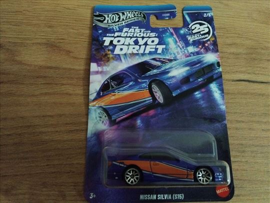 Hot Wheels Fast and Furious Silver Series Set