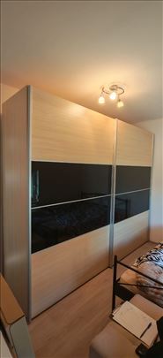 Klizni plakar garderober ŠxDxV 276x74,5x232,5 cm