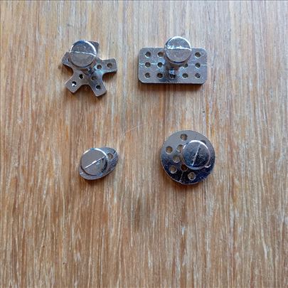 Komplet četiri aluminijumske stope za izvlačenje 