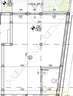 lokal 1.0, Lion, Preševska, 13m2