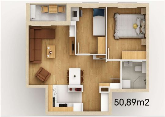 Novo, Dvoiposoban stan, Može kredit