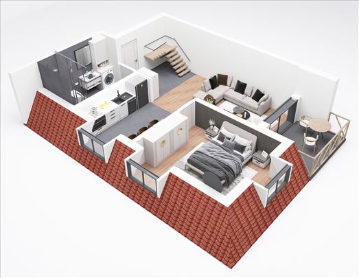 Subotica, Palić, Stan, 4.0, 92m2