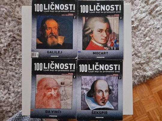 100 ličnosti-Ljudi koji su promenili svet, 4 broja