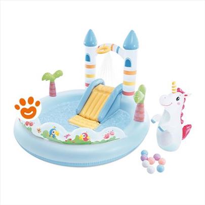 56148 Intex bazen igraonica dvorac