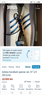 Adidas handball spezial vel. 47 1/3 (30,5cm)