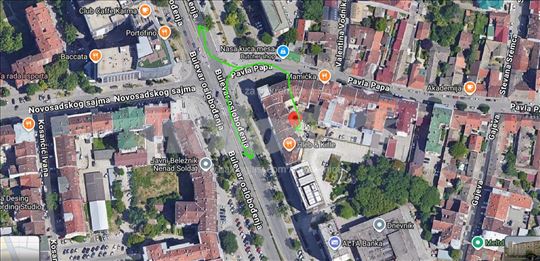 Garaža nadzemna 19m2 na Bulevaru Oslobođenja