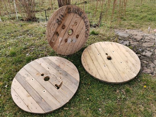 3 ploče drvene za klub sto