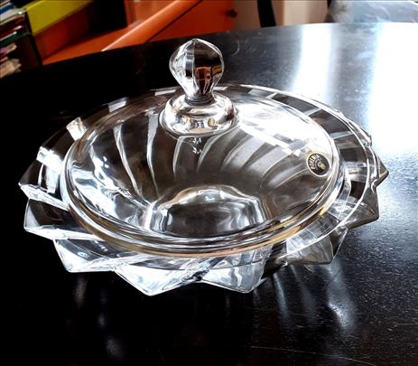 Činija Bohemia, češki kristal, NEKORIŠĆENA