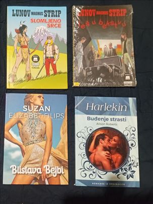 Dve knjige i dva stripa