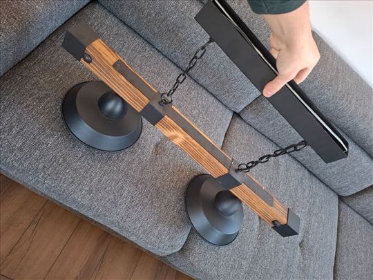 Eglo luster drvo metal