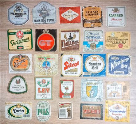 Etikete piva , preko 650kom iz celog sveta