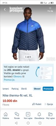 Nike therma-fit vel. XL