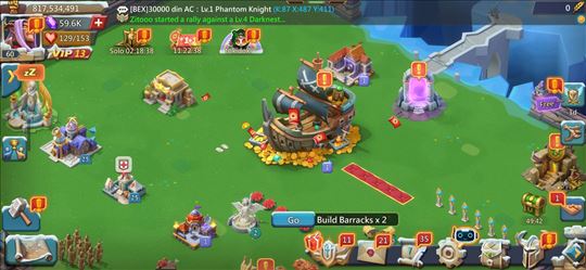 Prodajem acc lords mobile 