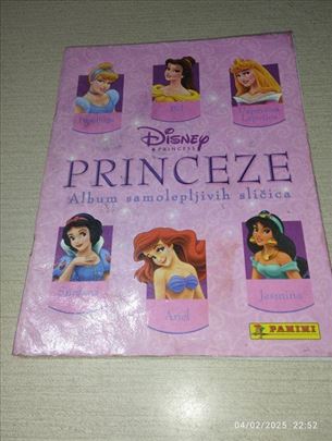 Album za sličice Diznijeve Princeze