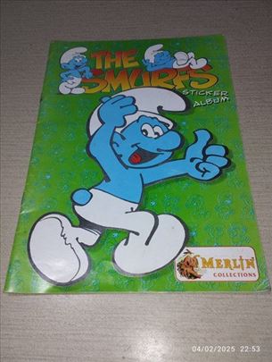 Album za sličice Štrumpfovi Merlin Collections