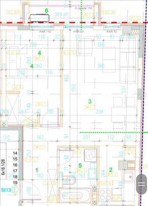 Jednoiposoban stan 48m2, Zemun