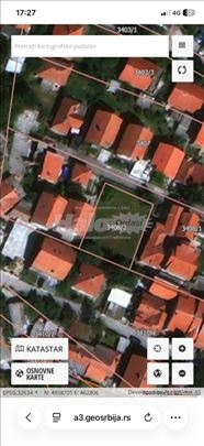 Zvezdara gradjevinsko zemljiste 420 m2