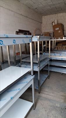 Inox profi stolovi sudopere haube police