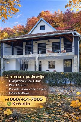 Kuća u Krčedinu - prirodni raj pored Dunava