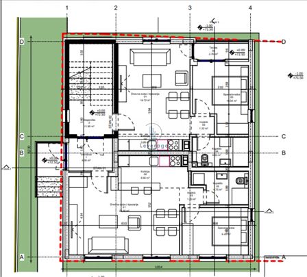 Pretprodaja, Zelena pijaca, 45.99m2, cena+pdv