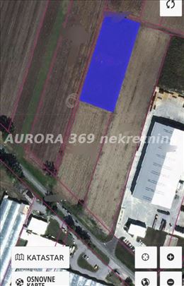 Ruma, Kraljevci. Odlično 5377m2 zemljište za hale,