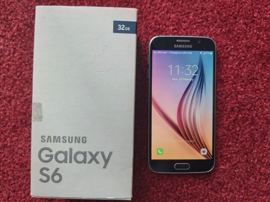 Samsung S6 3/32GB crni, simfree, kutija
