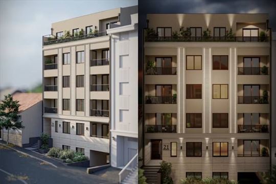 Dvoiposoban stan na Karaburmi, 65m2, u izgradnji