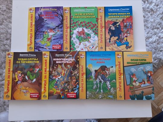 Džeronimo Stilton 7 knjiga