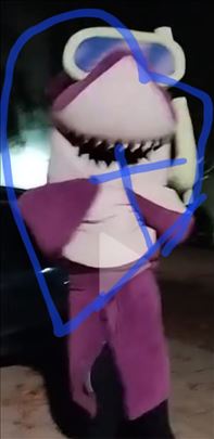 Kostim odelo za odrasle za Maskenbal i.t.d.Ajkula