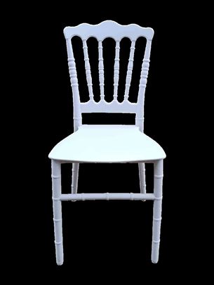 Napoleon plasticna stolica u beloj boji prodaja