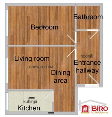 Stan,Novi Sad,Adamovićevo Naselje,kv: 43.00, ID: 1