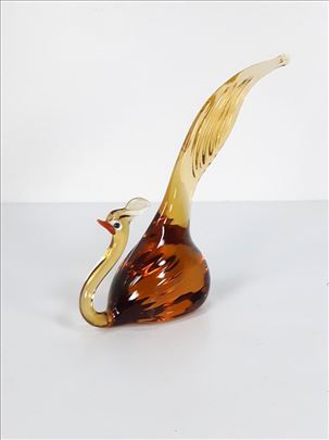Vintage figura ptice od venetian MURANO stakla