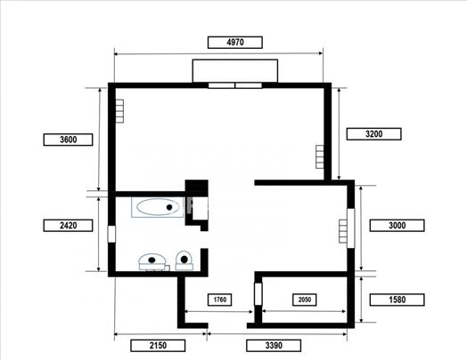 39m2+T, IV/4, uknj.odmah useljiv ID#2344