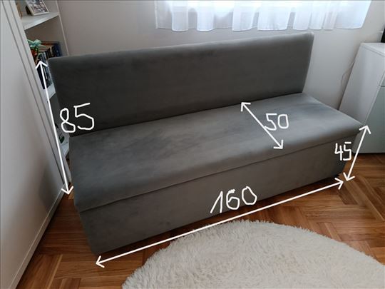 Tabure sa naslonom i kutijom