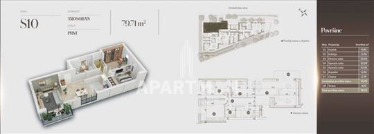 Dedinje, 7.0 stan u luksuznoj novogradnji ID#2348