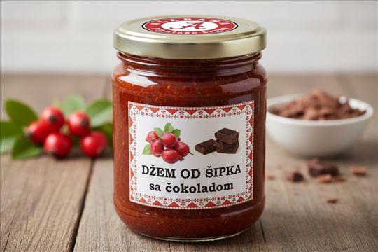 Domaći džem od šipka sa čokoladom