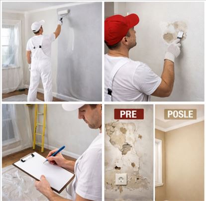 Molerski i gipsarski radovi 