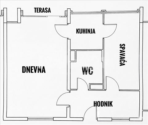 Prazan, nenamesten stan Jove Ilića