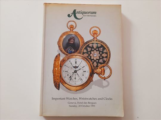 Važni satovi - Antiquorum, aukcijski katalog