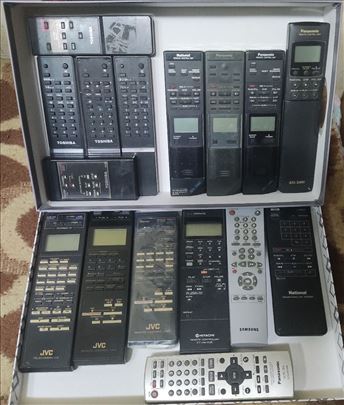 Video i TV daljinci stariji Panasonik, JVC Tosiba