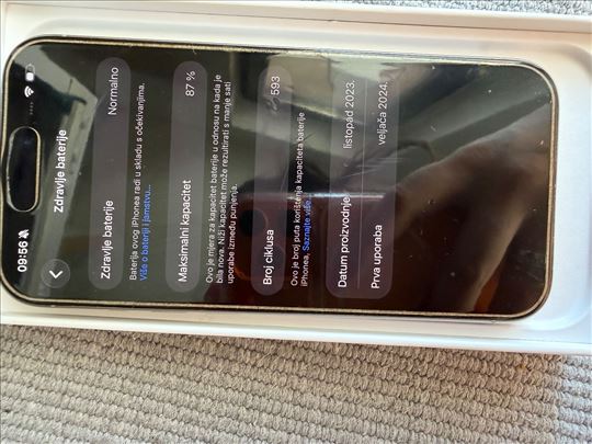 Iphone 15 pro 265gb